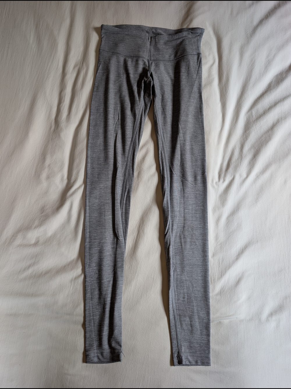 Lululemon Athletica Gray Wunder Under Leggings
